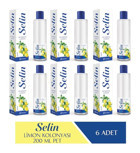 Selin 80 Derece Limon Kolonya 6x200 ml