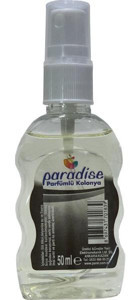 Paradise Parfümlü Sprey Kolonya 5x50 ml
