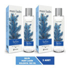 Selin Mavi Ladin Cam Şişe Kolonya 2x180 ml