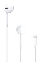 Lucatech Apple Uyumlu Mikrofonlu Lightning Kablolu Kulaklık Beyaz