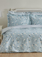 Karaca Home Daisy Pamuk 160x220 cm Çarşaflı Çiçek Tek Kişilik Nevresim Takımı Mint