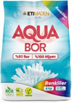 Eti Maden Aqua Bor Renkliler İçin 40 Yıkama Toz Deterjan 6 kg