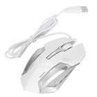 Broleo Makrolu Kablolu Beyaz Optik Gaming Mouse