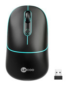 Lecoo WS210 RGB Kablosuz Siyah Optik Mouse