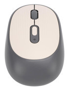 Gowenic Sessiz Ergonomik Kablosuz Krem Optik Mouse