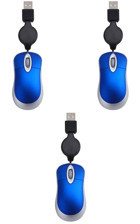 Osaladı Kablolu Mavi Optik 3 Adet Mouse