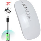 Huahai M103 RGB Kablosuz Beyaz Optik Mouse