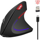 Huahai R22 RGB Ergonomik Makrolu Kablosuz Siyah Optik Mouse
