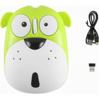 Jingyi Köpek Görünümlü Kablosuz Yeşil Optik Mouse