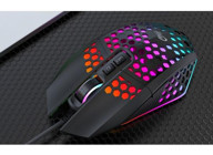 Jingyi X801 RGB Kablolu Siyah Optik Gaming Mouse