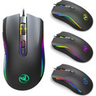 Jingyi Ergonomik Makrolu Kablolu Siyah Optik Gaming Mouse