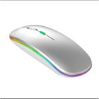 Alfa MecTablet Uyumlu RGB Kablosuz Gri Optik Mouse