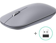Huahai Sessiz Kablosuz Gri Optik Mouse