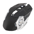 Elprico RGB Sessiz Ergonomik Makrolu Kablosuz Siyah Optik Gaming Mouse