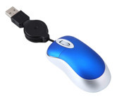 Hemobllo Kablosuz Mavi-Gümüş Optik Mouse