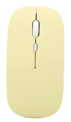 Zunate Sessiz Ergonomik Kablosuz Sarı Optik Mouse
