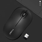 Huahai Q4 Sessiz Kablosuz Siyah Optik Mouse