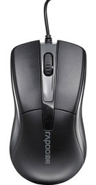 Rapoo 62 Kablolu Siyah Optik Mouse