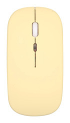 Mistaha Sessiz Kablosuz Sarı Optik Mouse