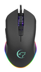 Mistaha G812 RGB Ergonomik Makrolu Kablolu Siyah Optik Gaming Mouse