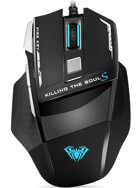 Huahai Aula Killing Soul RGB Makrolu Kablolu Siyah Optik Gaming Mouse