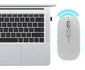 Annadue Ergonomik Kablosuz Gümüş Optik Mouse