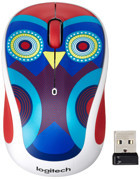 Logitech Owl Kablosuz Beyaz Optik Mouse