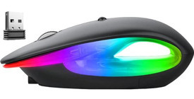 Jingyi RGB Kablosuz Siyah Optik Gaming Mouse