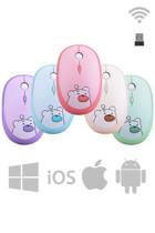 Geezer Sessiz Kablosuz Mavi Optik Mouse