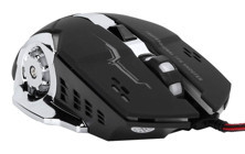 Vbestlife V6 RGB Makrolu Kablolu Siyah Optik Gaming Mouse