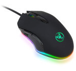 Hxsj S500 RGB Makrolu Kablolu Siyah Optik Gaming Mouse