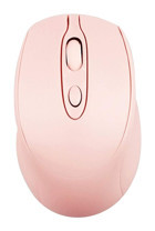 Fiauli Sessiz Ergonomik Kablosuz Pembe Optik Mouse