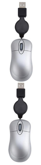 Jojofuny Sessiz Kablolu - Kablosuz Gri Optik Mouse