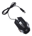 Gatuida X9 RGB Ergonomik Kablolu Siyah Optik Gaming Mouse
