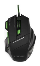 Concord M1 RGB Makrolu Kablolu Yeşil Optik Gaming Mouse