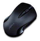 Mistaha Q2 Ergonomik Kablosuz Siyah Optik Mouse