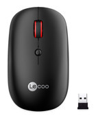 Lecoo Lecoo WS210 RGB Sessiz Kablosuz Siyah Optik Mouse