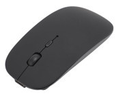 Elprico Sessiz Ergonomik Kablosuz Siyah Optik Mouse