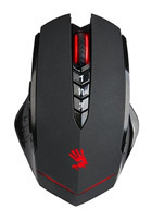 Bloody R80A-1 Ghost RGB Makrolu Kablosuz Siyah Optik Gaming Mouse