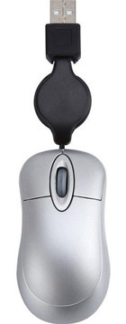 Decisive Kompakt Kablolu Gümüş Optik Mouse