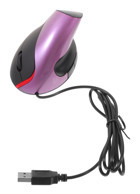 Gadpiparty RGB Ergonomik Dikey Makrolu Kablolu Mor Optik Mouse