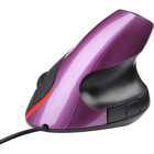 Jingyi Ergonomik Dikey Makrolu Kablolu Mor Optik Mouse