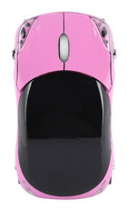 Ciciglow Araba Görünümlü Kablosuz Pembe Optik Mouse