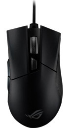 Asus Rog Gladius II RGB Makrolu Kablolu Siyah Optik Gaming Mouse