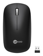 Lecoo Lecoo WS214 Kablosuz Siyah Optik Mouse