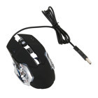 Generic RGB Sessiz Makrolu Kablolu Siyah Optik Gaming Mouse