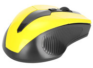 Haofy Ergonomik Kablosuz Sarı Optik Mouse