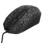 Lazmin112 RGB Makrolu Kablolu Desenli Siyah Optik Gaming Mouse