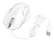 Bewinner F7 Ergonomik Kablolu Beyaz Optik Gaming Mouse