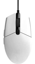 Jingyi G102 RGB Makrolu Kablolu Beyaz Optik Mouse